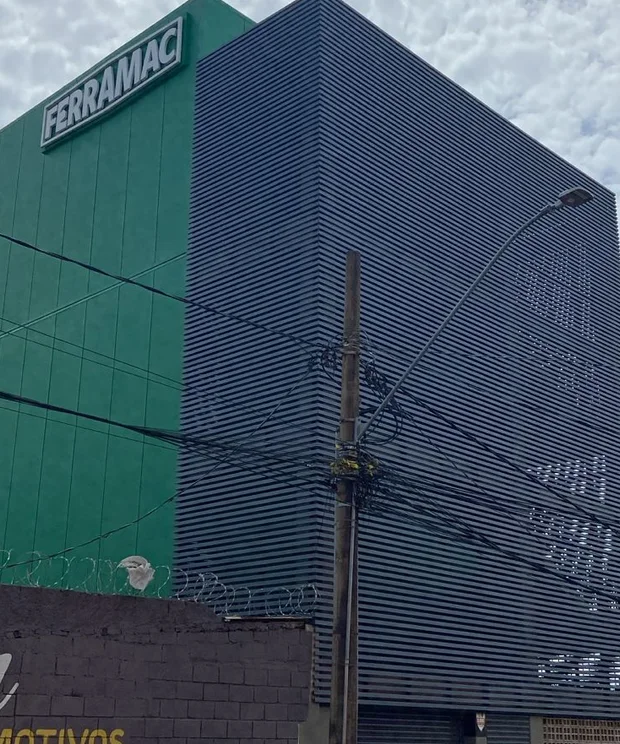 Estrutura industrial da Ferramac Floriano executada pela Icconne
