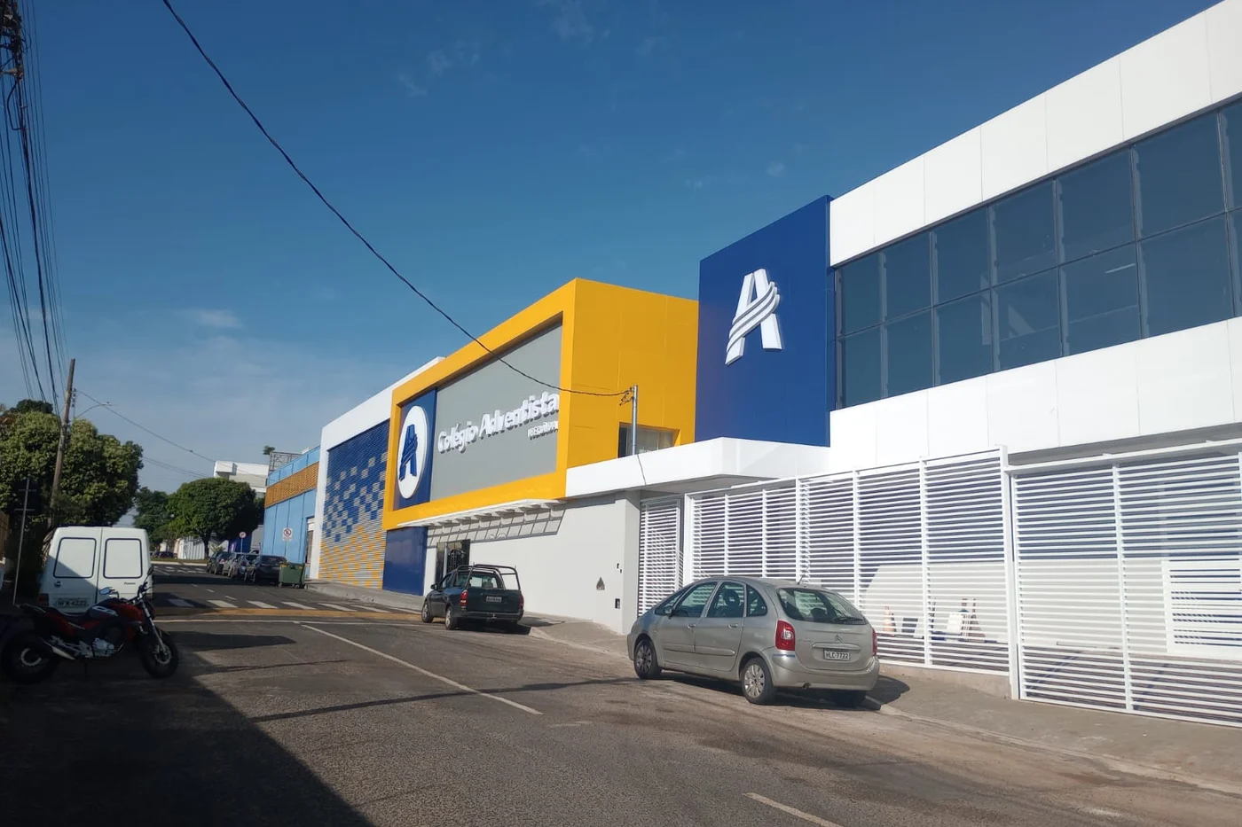 Colégio Adventista finalizado, obra institucional da Icconne